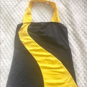 Vintage Motionwear dance fitness top small